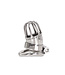 Kiotos Steel Kiotos Hand-Polished Stainless Steel Chastity Cage - 3.5 cm Diameter