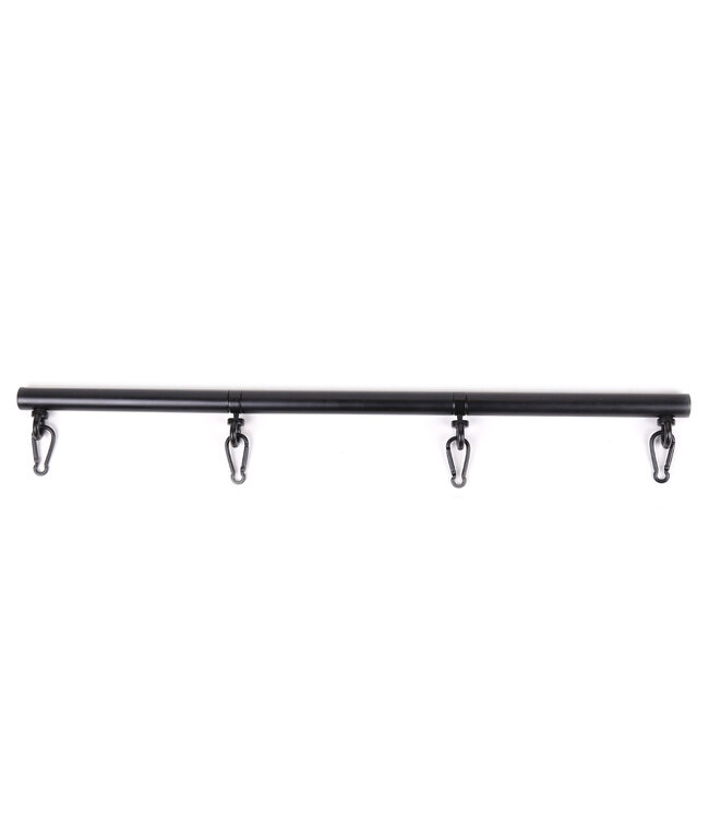 Kiotos Steel Kiotos Black Adjustable Spreader Bar with 4 Hooks for BDSM Play