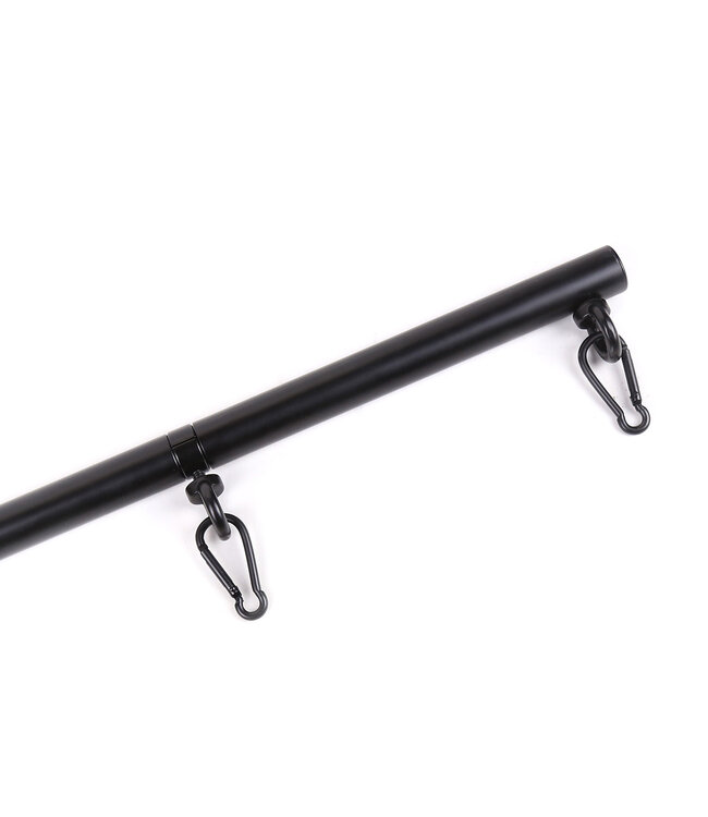 Kiotos Steel Kiotos Black Adjustable Spreader Bar with 4 Hooks for BDSM Play