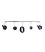 Kiotos Steel Noblesteel Deluxe 76cm Spreader Bar Set: Leather Cuffs & Collar