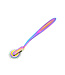 Kiotos Steel Regenboog Luxe Pinwheel van Roestvrij Staal - 16,5 cm Sensory Speelgoed