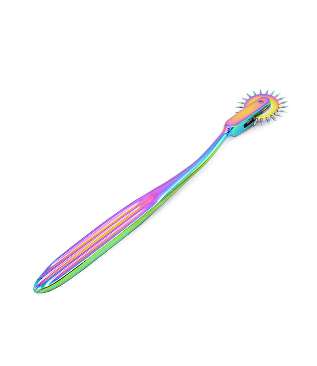 Kiotos Steel Rainbow Sensory Pinwheel Toy | Luxury Stainless Steel for Gentle Play