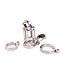 Kiotos Steel Deluxe 8 cm Stainless Steel Chastity Cage | Safe & Comfortable Lock