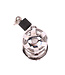 Kiotos Steel Deluxe 6.5 cm Stainless Steel Chastity Cage with 3 Rings and Lock
