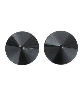 Kiotos Steel Black Metal Nipple Covers – Seductive, Sturdy & Invisible Cups