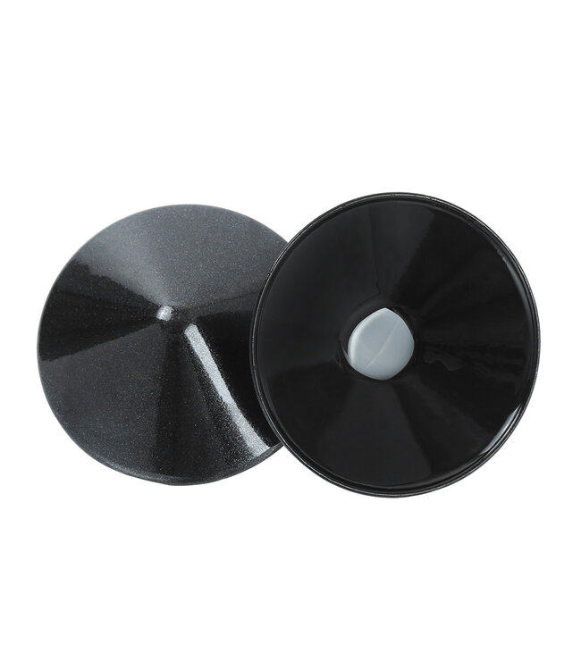 Kiotos Steel Black Metal Nipple Covers – Seductive, Sturdy & Invisible Cups