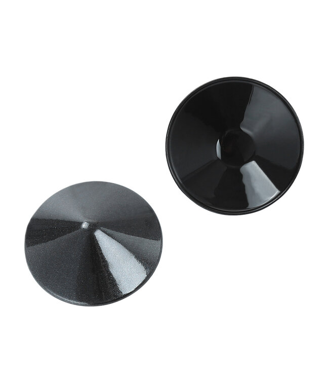 Kiotos Steel Black Metal Nipple Covers – Seductive, Sturdy & Invisible Cups