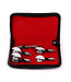 Kiotos Unisex Pinwheel-Set Edelstahl mit 4 austauschbaren Aufsätzen – Für Liebhaber!