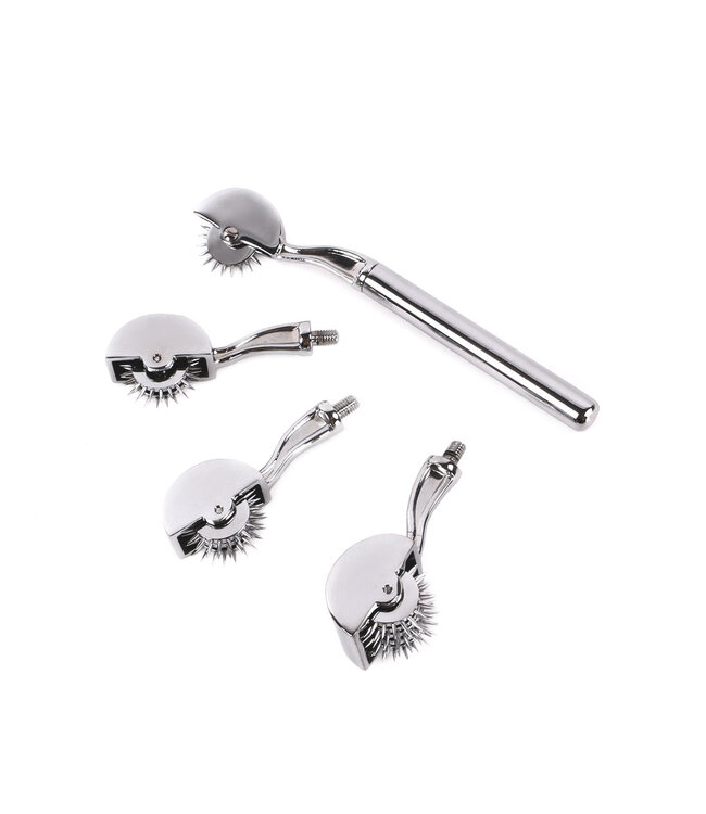 Kiotos Unisex Stainless Steel Pinwheel Set - 4 Interchangeable Sensation Heads