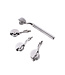 Kiotos Unisex Pinwheel-Set Edelstahl mit 4 austauschbaren Aufsätzen – Für Liebhaber!