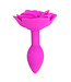 Kiotos X Label Eleganter Rosen-Analplug aus Silikon 9 cm – wasserdicht & flexibel