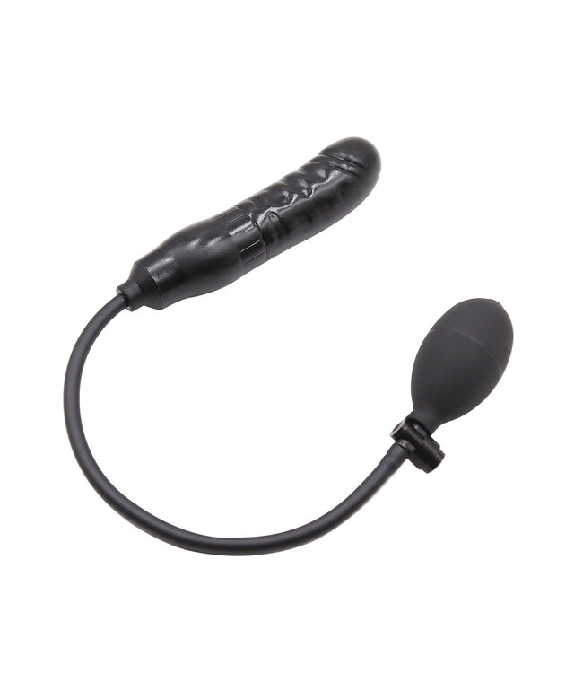 Kiotos X Label Aufblasbarer schwarzer Dildo 53 cm – Sicherheits- und Komfortgarantie
