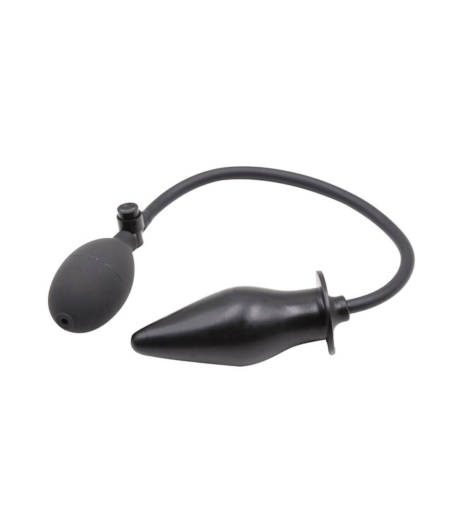 Kiotos X Label Comfort & Safety Inflatable Black Anal Plug 50 cm - Adjustable & Waterproof