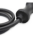 Kiotos X Label Zwarte Opblaasbare Anale Plug met Handpomp - Comfortabel & Waterdicht