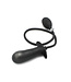 Kiotos X Label Aufblasbarer schwarzer Dildo 70 cm – Glatt, Wasserdicht & Sicher