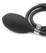 Kiotos X Label Verstelbare Zwarte Opblaasbare Dildo 74 cm | Comfortabele Stimulatie en Veiligheid