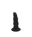 Kiotos X Label Zachte Silicone Zuigdildo met Schroefbare Zuignap - 13,5 cm Veilig Plezier