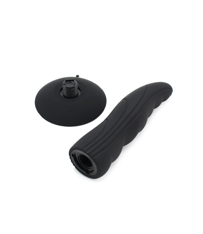 Kiotos X Label Zachte Kiotos-X Siliconen Dildo 14cm met Krachtige Zuignap en Strap Optie