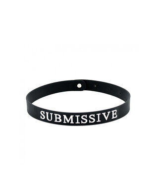 Kiotos X Label Silikonhalsband SUBMISSIVE - Weich, stilvoll & perfekt für Spiel!