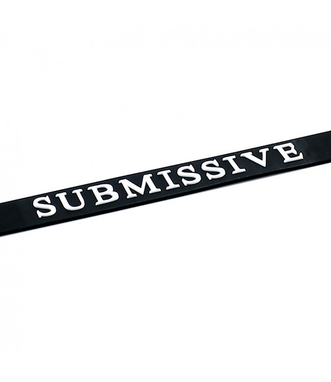 Kiotos X Label Silikonhalsband SUBMISSIVE - Weich, stilvoll & perfekt für Spiel!