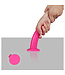 Lovetoy Holy Dong Pink Silicone Dildo 14.5cm with Suction Cup for G-Spot Fun