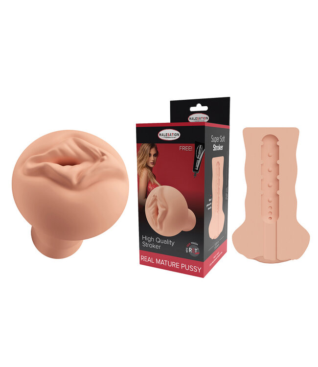 Malesation Malesation Realistic Portable Mature Pussy Masturbator – Waterproof Pleasure