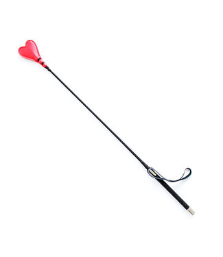 Perfect Lover Heart-Shaped Luxury Leather Whip - Elegant Steel Design for Lovers