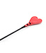 Perfect Lover Luxus Leder & Stahl Peitsche mit Herzform - Eleganter Genuss