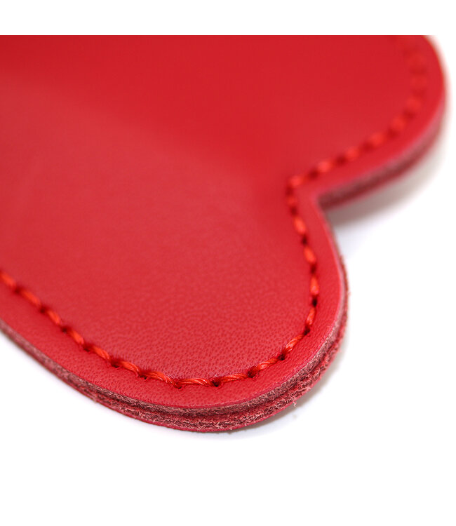 Perfect Lover Heart-Shaped Luxury Leather Whip - Elegant Steel Design for Lovers