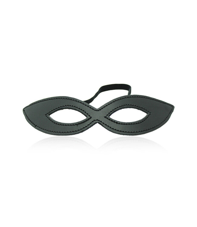 Perfect Lover Geheimnisvolle schwarze PU-Ledermaske – Stilvoll, langlebig, auffällig
