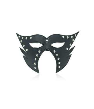 Perfect Lover Zwart Kattenmasker van PU-Leer – Geheimzinnig en Verleidelijk Design