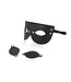 Perfect Lover Mysterious Black PU Leather Eye Mask - Stylish & Irresistible Accessory