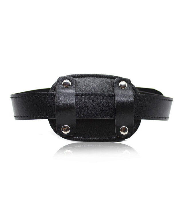 Perfect Lover Comfortable Lockable PU Leather Penis Gag for Safe BDSM Play