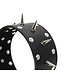 Perfect Lover Verstellbares Lederhalsband mit Spikes und Kette für BDSM und Dominanz