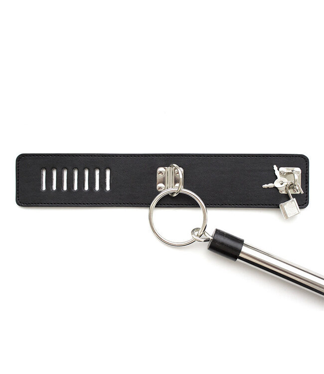 Perfect Lover 30 cm BDSM Spreader Bar with Adjustable Black PU Leather Cuffs
