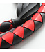 Perfect Lover 150 cm rote BDSM-Peitsche aus PU-Leder - Stilvolles Dominanzspielzeug