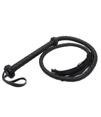 Perfect Lover Black Whip 150cm | Durable and Flexible for Intense BDSM Play