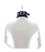 Perfect Lover Stijlvolle Gewatteerde PU-Leren Halsband met Kettingriem voor BDSM-plezier