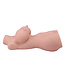 Perfect Toys Levensechte Tiny Body Double Hole Masturbator - Intens Genot en Eenvoudige Reiniging