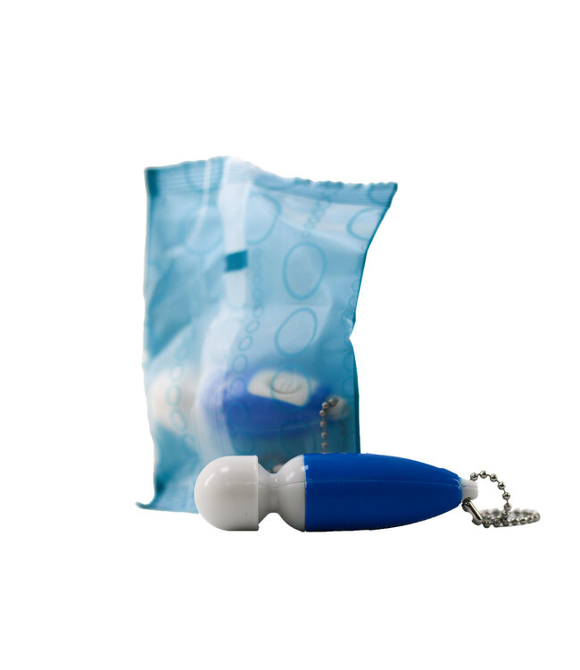 Pixey Leuke Mini Pixey Sleutelhanger Blauw – Compact & Handig Design 7 cm