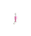 Pixey Stijlvolle Pixey Mini Sleutelhanger Roze - Compact en Leuk 7 cm Accessoire