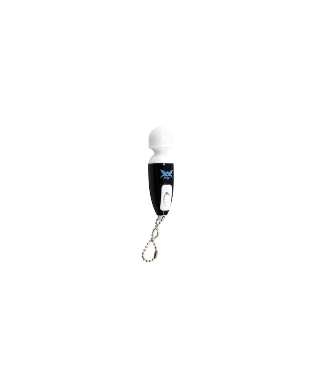 Pixey Pixey Mini Keyring Black - Compact Vibration Accessory for Keys & Bags