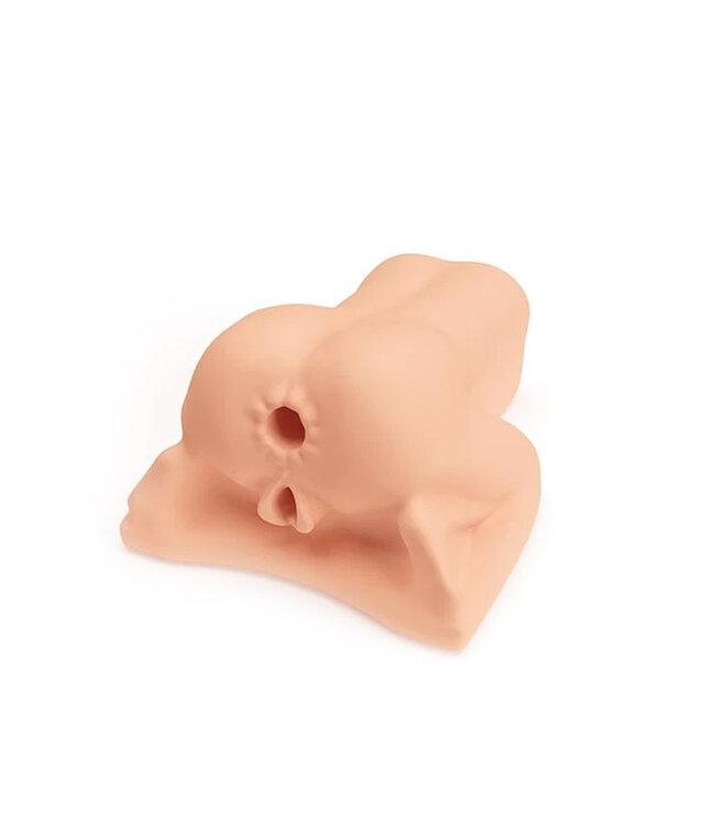 Shake Realistic Silicone Doggy Style Masturbator with Free Lubricant