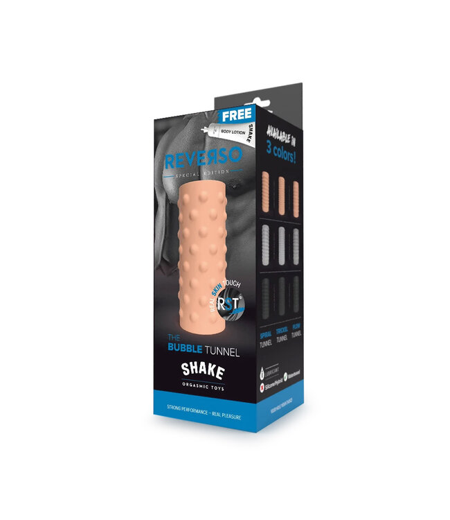 Shake Wendbarer Bubble Masturbator aus superweichem RST-Material