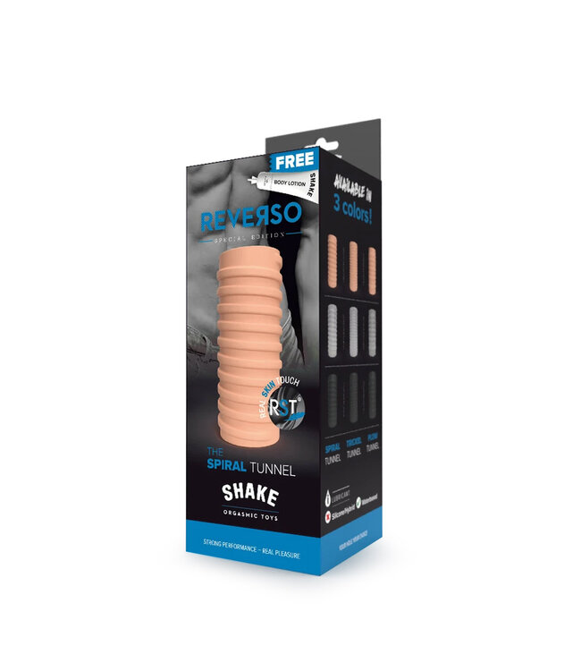 Shake Ultra Zachte Omkeerbare Masturbator – Voor Ongeëvenaard Genot en Comfort