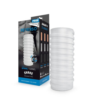 Shake Reversible Spiral Masturbator - Super Soft & Flexible RST Sleeve