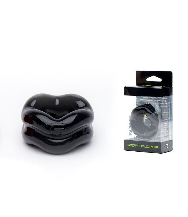 Sport Fucker Revolution Ball Stretcher Zwart – Ergonomisch Ontwerp voor Optimaal Genot