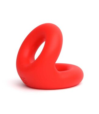 Sport Fucker Roter Silikon Cockring Rugby Ring – Langlebig & Dehnbar 52-130 mm