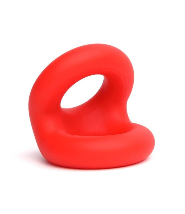 Sport Fucker Dynamische Rode Silicone Rugby Ring – Veilige Cockring voor Comfort en Veelzijdigheid