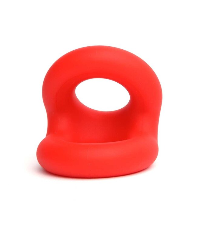 Sport Fucker Dynamische Rode Silicone Rugby Ring – Veilige Cockring voor Comfort en Veelzijdigheid